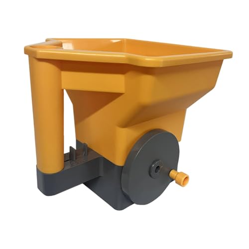 predolo esparcidor portátil manual ajustable para jardín miniatura 7
