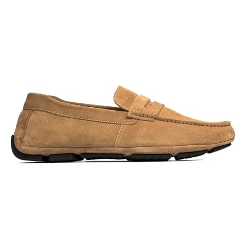 Anthony Veer Cruise Driver Penny Loafers for Men | Slip-On | Tubular Construction | Leather Lining | Ortholite Cushioned Footbed | Rubber Outsole2