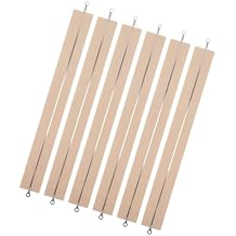 6Pcs Replacement Heating Element Strips, 200mmx2mm Bag Sealer Heating Strips, Impulse Sealer Replacement Parts for 16 Inch Impulse Sealer Machine - Durable Heat Sealer Parts for Bag Sealing and Repair
