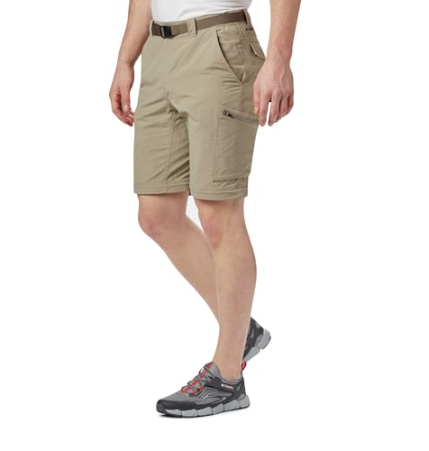 Image of Columbia Mens Ridge Silver Ridge Convertible Pant, Tusk, 44W x 36L US