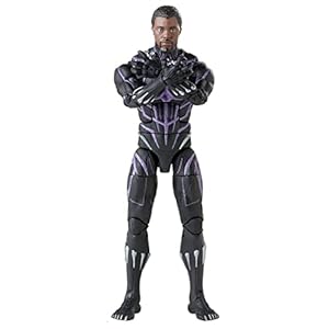 Marvel Legends Series Black Panther Legacy Collection Black Panther 6-inch Action Figure Collectible Toy, 3 Accessories