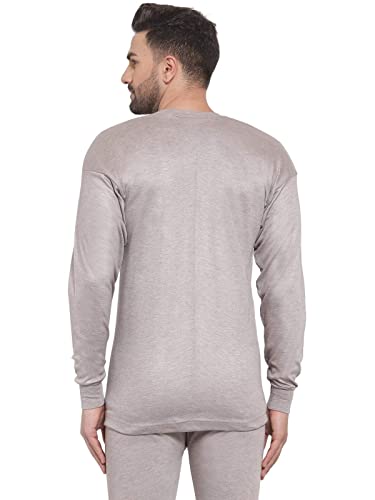 Image of UZARUS Men's Solid Thermal Set (Round Neck Vest and Trouser)