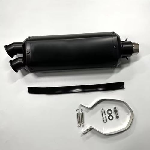 Silencieux échappement moto double ligne à enfiler pour Z900 Z1000