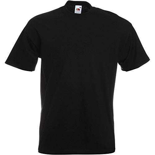 Preisvergleich Produktbild Fruit of the Loom Super premium tee Black* 3XL