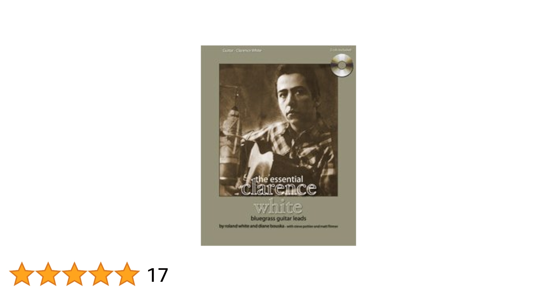 輸入教則本CD2枚付　the essential Clarence White Amazon.co.jp: The Essential Clarence White Bluegrass Guitar