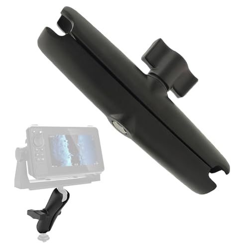 Braccio girevole a doppia presa compatibile con RAM, Arkon, iBolt - Accessori di ricambio per montaggio elettronico marino, adatto per componenti a sfera da 2,5 cm di dimensione B (15cm)
