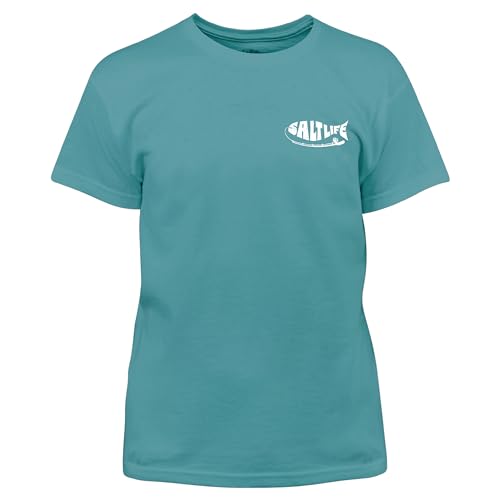Salt Life Unisex-Child Hooked on Youth Short Sleeve Tee2