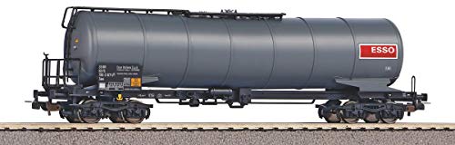Wagon citerne Piko Esso FS V 58984 gris pour modélisme ferroviaire HO
