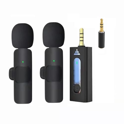 Image of BQYA Professional Grade K35 Wireless Mic for Android Smartphones Collar Microphone for YouTube Voice Recording ASMR and Interview