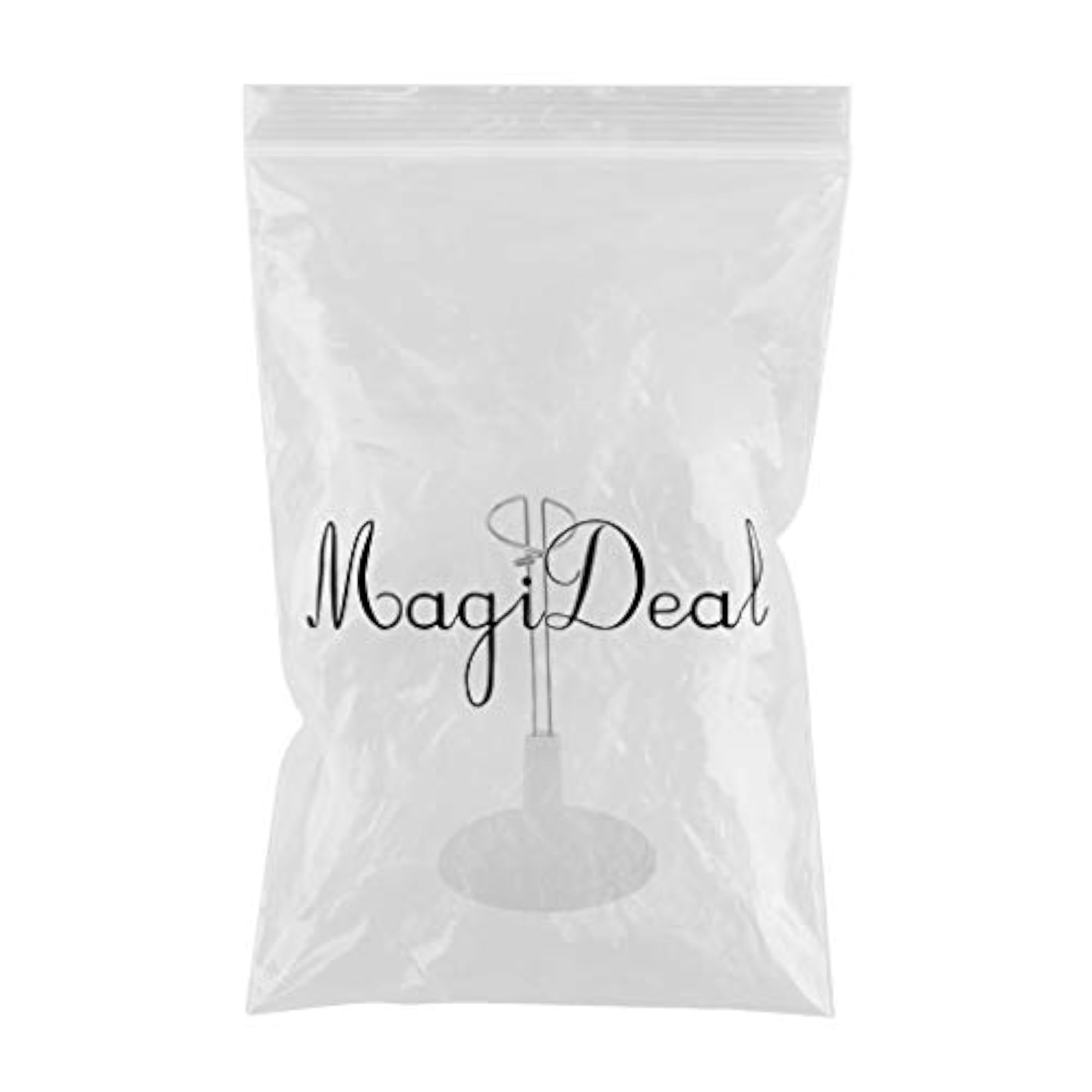 Adjustable Doll Stand Display Holder for Dolls Action Figure 20CM White