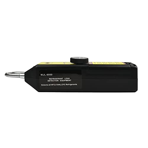 Image of Freon Leak Detector, Portable Halogen Gas Tester with Free Pouch Refrigerant HVAC Leak Detector, Automotive Gas Finder, for CFCs HCFCs HFCs R134a R404a R410a R22 Detects High Accuracy
