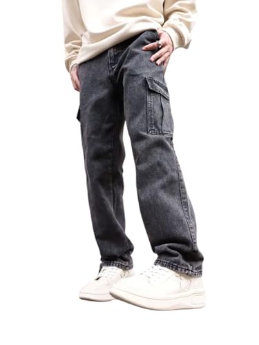 Image of GRECIILOOKS Men Cargo Jeans for Men