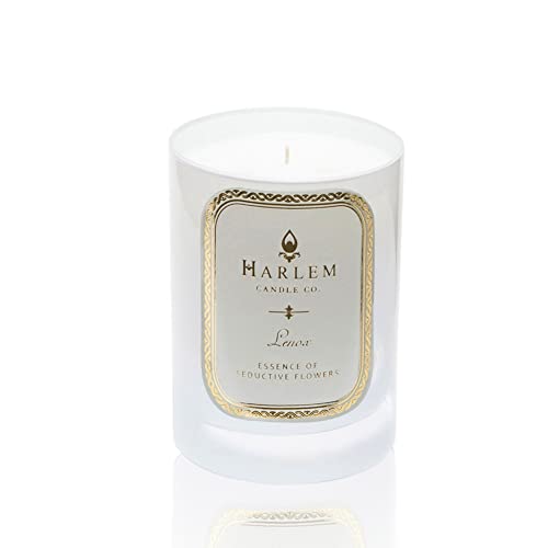 Harlem Candle Company Lenox Luxury Candle, 12 Oz White Glass Jar, Double Wick, Soy Wax, Gift Box, Orange, Green Apple, Coconut And Gardenia #TOP28