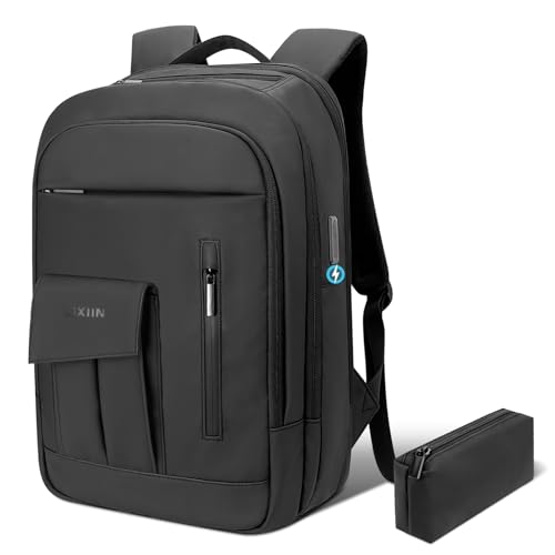 Lixiin Backpack Business Travel Laptop Backpack USB Charger