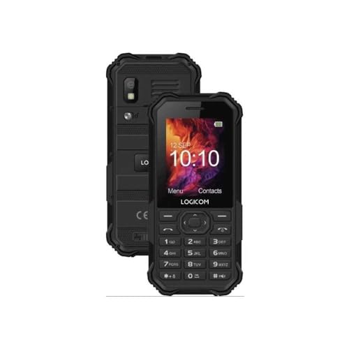 Téléphone portable Logicom Xtrem 40 noir robuste et compact
