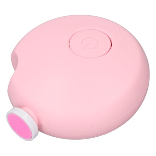 Electric Nail Clipper, Rechargeable Nail File with 2 Speeds, Gentle Grinding Heads, Portable Nail Care Set for Home Ensuring and Convenient Nail Care Routine (Pink)