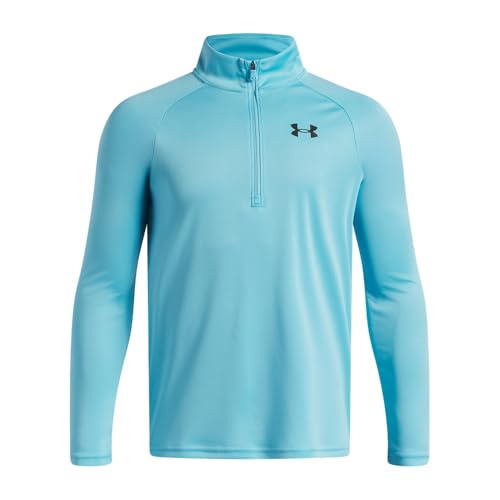 Haut de sport UA Tech 2.0 1/2 Zip Under Armour bleu fresco enfant YSM