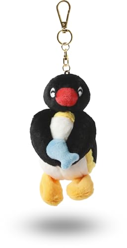 [Many a Little] ピングー PINGU ぬいぐるみ マスコット キーリング/キーホルダー キーチェーン ボールチェーン (ピングー)