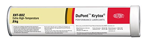 DuPont XHT-BDZ Krytox Extreme High Temperature Grease, .8 kg Cartridge