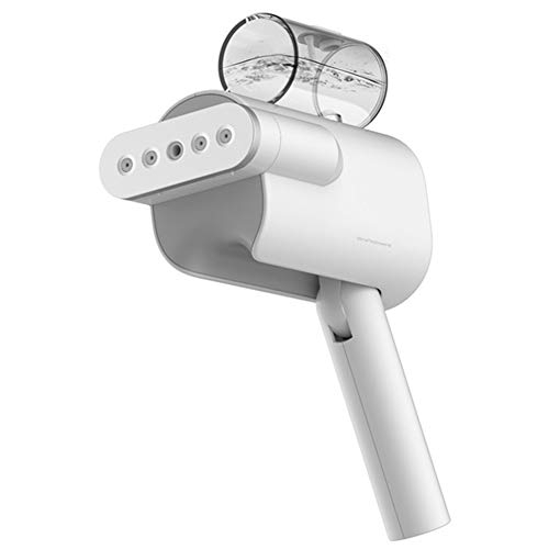 Bügelmaschine, tragbar 2-in-1-Reisebekleidungsdampfer 15 s Schnelles Aufheizen, vertikal und horizontal dämpfen, Falten