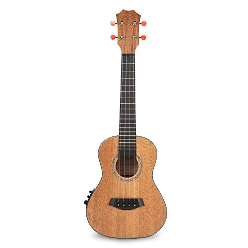 Ukulélé acajou Ukelele Start Kits pour débutants enfants adultes avec sac de transport Tuner Strap Strings - Les Beatles, Paul McCartney, John Lennon, RIngo Starr, George Harrison Ukulélé acajou Ukelele Start Kits pour débutants enfants adultes avec sac de transport Tuner Strap Strings