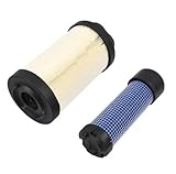 Chinpon Roc LVU34503 & LVU34504 Air Filter Fits for John Deere 1023E 1025R 2025R 2026R, 2400 2700