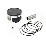 85mm Bore Motorcycle Engine Piston Kit Compatible with XR400 XR400R XR 400 2001 2002 2003 2004 TRX400 TRX400EX 1999 2000 2001 2002 2003 2004 2005 2006 2007 TRX400X 2009 2010 2011 2012 2013 2014