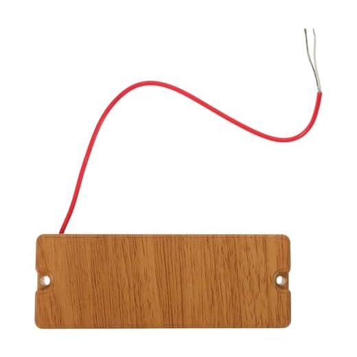 HONITANO 5 Cuerdas Pastilla para Guitarra Eléctrica de Cuerdas Doble Bobina Sellada Reducción de Ruido Alta Sensibilidad y Tono Equilibrado para Grabación y Actuaciones