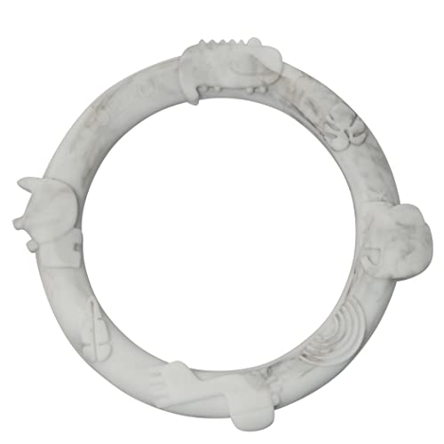 Image of Loulou Lollipop Wild Teething Ring Set (Grey)
