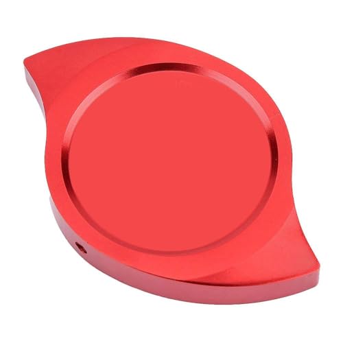 Aramox Car Decoration, 1pcs Car Modification Radiator Cover Aluminium Decorative Covers (Red)