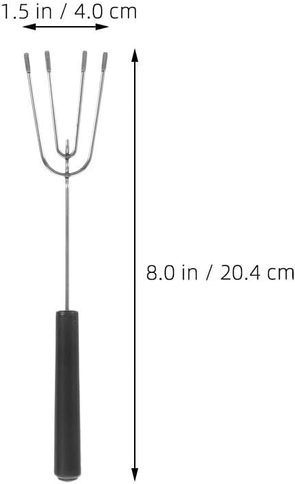 1 Set Candy Dipping Tools Set Included Chocolate Dipping Fork Spoons Stainless Steel Culinary Decorating Spoons for Decorative Plates