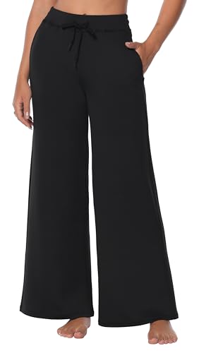Sunzel Yoga Pants for Women Straight Wide Leg High Waisted Lounge Pants
