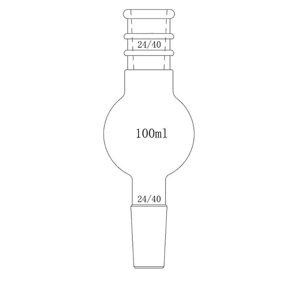 Vetreria da laboratorio Bottiglia di stoccaggio for giunti migliorati in vetro borosilicato C18(100mL-C189100JQ)