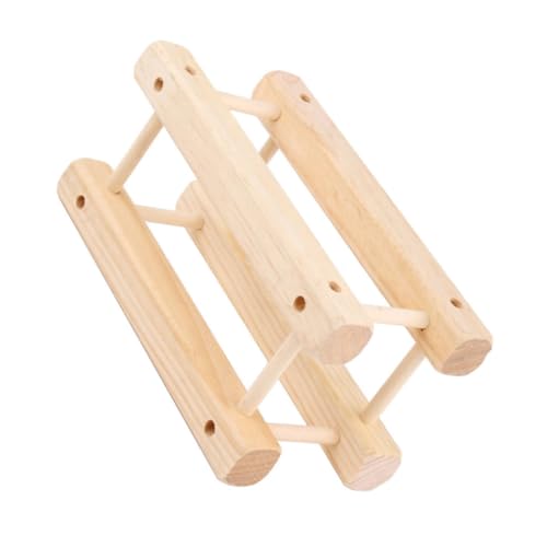 Soporte Decorativo de Madera para Botellas de Vino miniatura 1