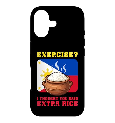 �G�N�T�T�C�Y I Thought You Said Extra Rice Funny Filipino �X�}�z�P�[�X iPhone 17 �p