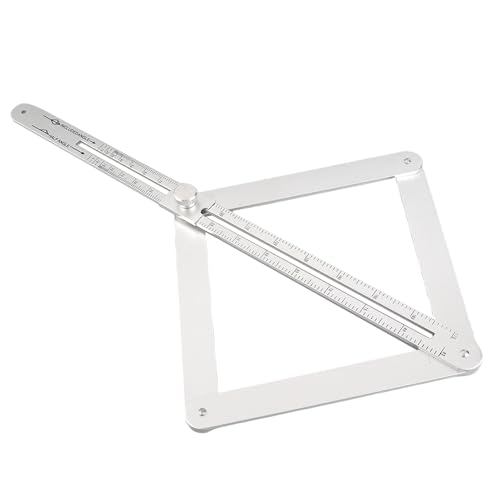Buscador de ángulos de aleación de aluminio ajustable Garosa miniatura 3