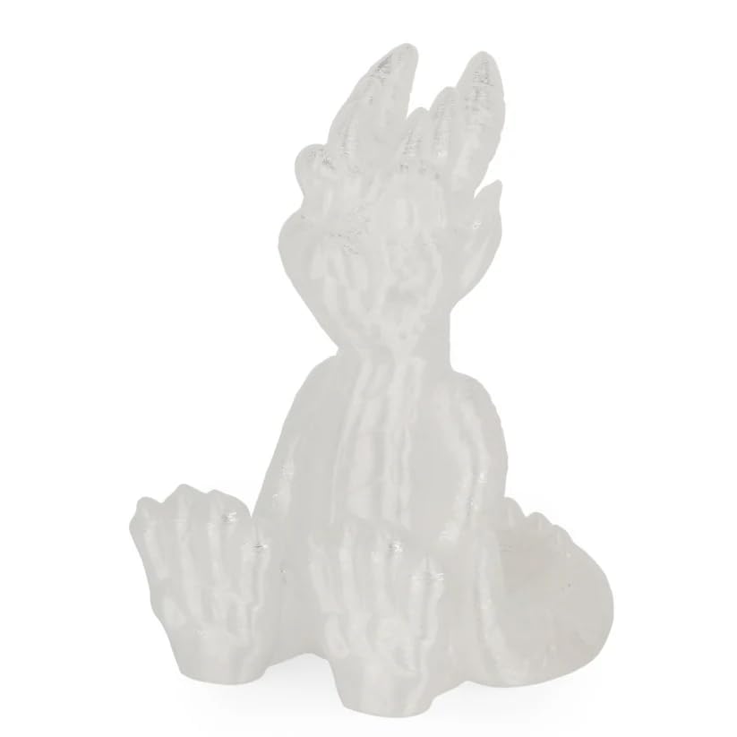 Image of NUMAKERS PLA+ 3D Printer Filament, 1.75mm, Dimensional Accuracy + /- 0.03 mm, 1 kg Spool (2.2 lbs), Compatible with Most FDM Printers (Transparent)