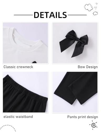 Image of Girl Clothes Sweatshirt Pullover Leggings Tracksuits Outfit 2PC Girls Clothes Size 6-14