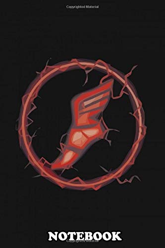 Notebook: Tf2 Red Scout Lightning , Journal for Writing, College Ruled Size 6