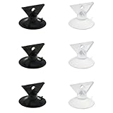 DGZZI 6PCS Rubber Inverted Triangle Suction Suckers GU10/GZ10 Lamp Cup Loading and Unloading Tools Diameter 32mm Lighting Accessories