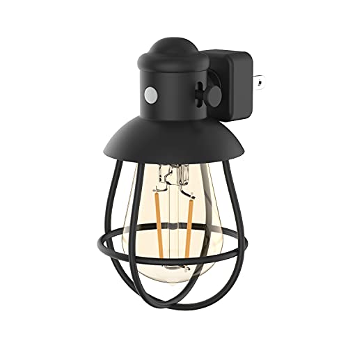 Ge Led Vintage Style Night Light, Farmhouse Plug-In Night Light Fixture, Warm Candle Light (4 Pack) #TOP1