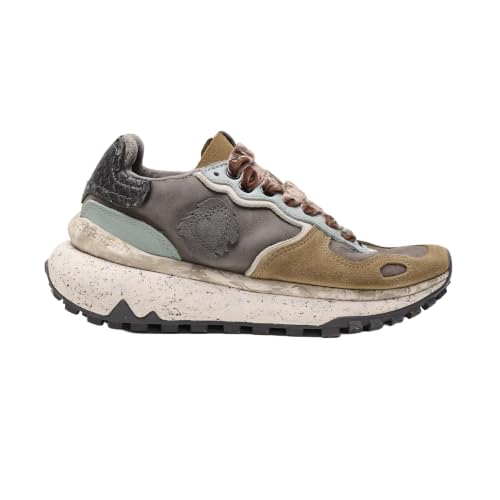 Baskets Damme Satorisan Chacrona Metta en cuir vintage haut de gamme
