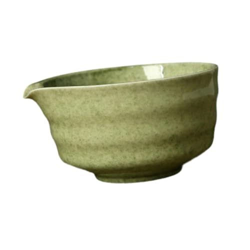Bothyi Matcha Bowl Japanese Green Tea Cup Matcha Accessories Ceramic Bowl Mixing for Friends Japanese Preparation, Matcha Green