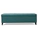 Christopher Knight Home Living Sterling Dark Teal Fabric Storage Ottoman, 19.25”D x 50.75”W x 16.25”H