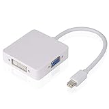 Amplia compatibilidad: la interfaz Mini DP es universal para ordenadores, adecuado para ordenadores Apple, Lenovo X1, Surface Pro, Dell XPS y otros ordenadores de sobremesa con interfaz Mini DP