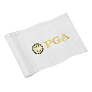 Golf Flag Mini, 8×6 Inch, Dual-Layer Silk-Printed, Fade-Resistant 420D Nylon, Tube Insert, Ideal for Backyard Practice Putting Green