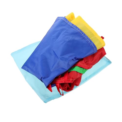 VOSAREA Regenbogen Fallschirm mit Griffen