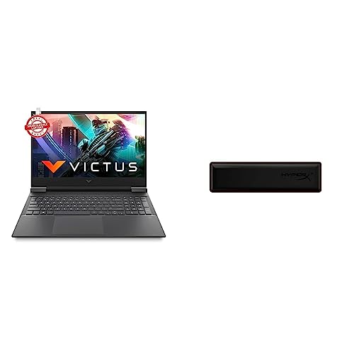 Image of HP Victus Gaming AMD Ryzen 7-5800H 16.1 inch(40.9 cm) FHD Gaming Laptop & HyperX Wrist Rest Variations Compact