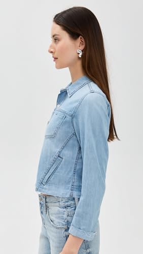 L'AGENCE Women's Janelle Slim Raw Jacket4