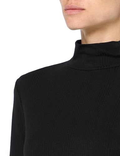 Tommy Hilfiger Women's Ribbed Long Sleeve Mockneck Sportswear Top3